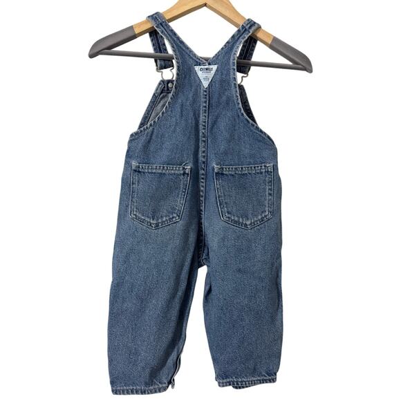 Vintage Oshkosh B'Gosh‎ Vestbak Denim Pant Overalls Size 2T - Picture 3 of 8